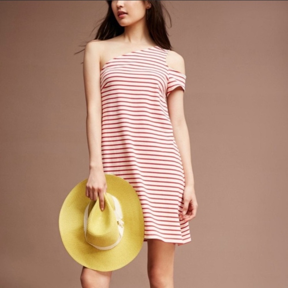 ANTHRO!  MAEVE!  One shoulder dress! Worn once.